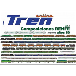 Revista Tren - Libro de composiciones RENFE años 60