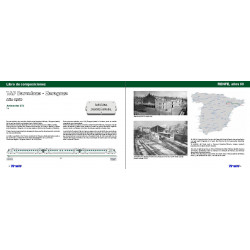 Revista Tren - Libro de composiciones RENFE años 60