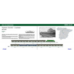 Revista Tren - Libro de composiciones RENFE años 60