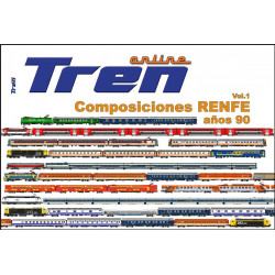 Revista Tren - Libro de composiciones RENFE años 90 Vol1